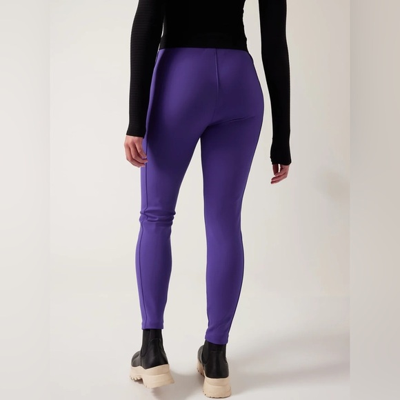 Athleta Glacier Snow Skinny Pant II Purple Winter Sports Water Repellent - Picture 3 of 8